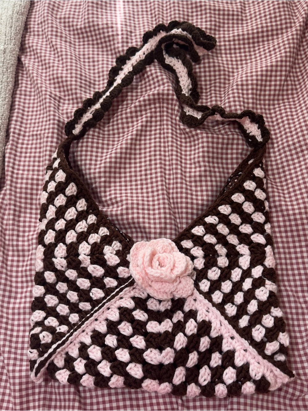 Crocheted Messenger Bag - Picture 10 of 10
